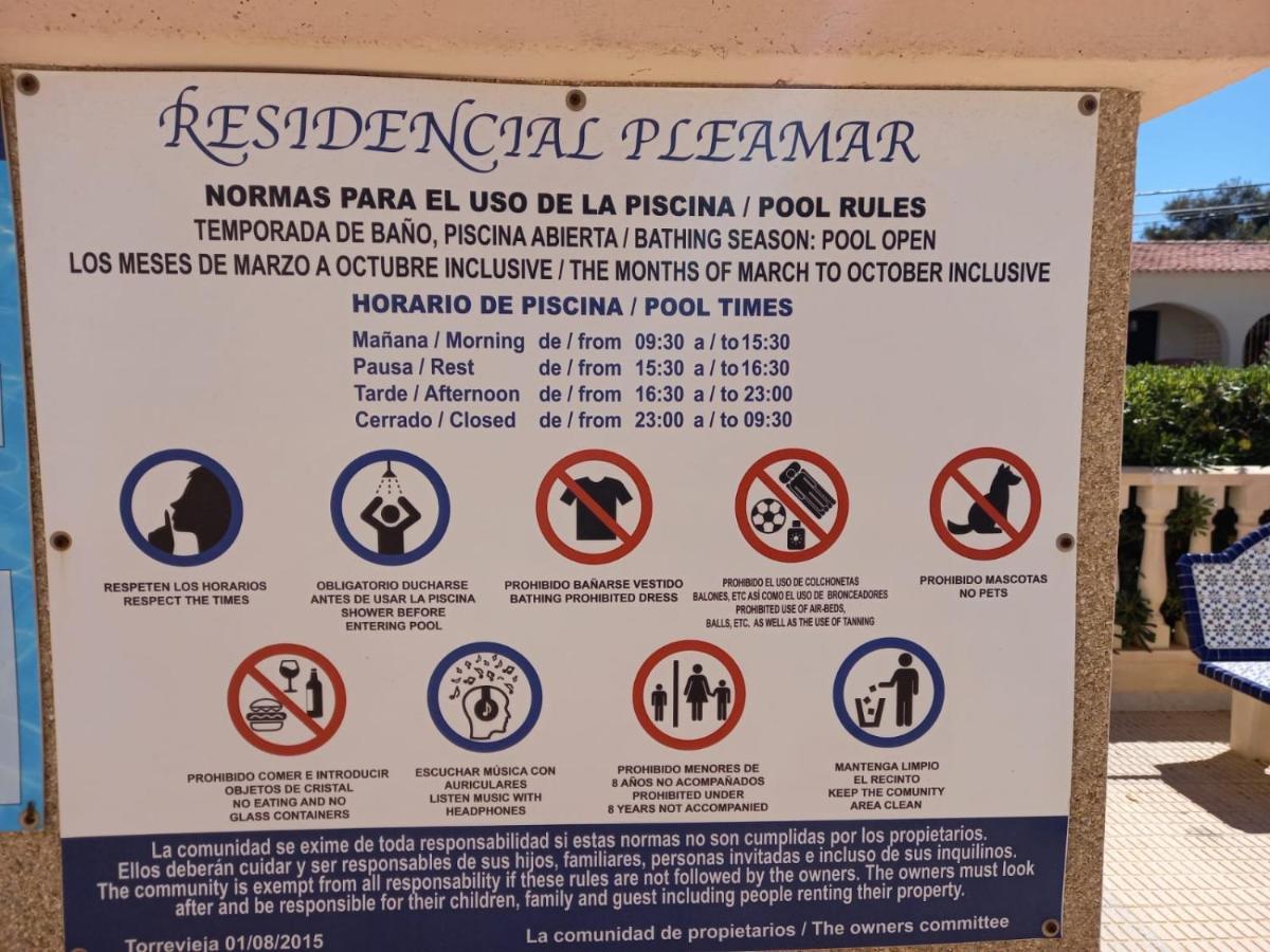 Апартаменты Pleamar Punta Prima Торевьиа Экстерьер фото